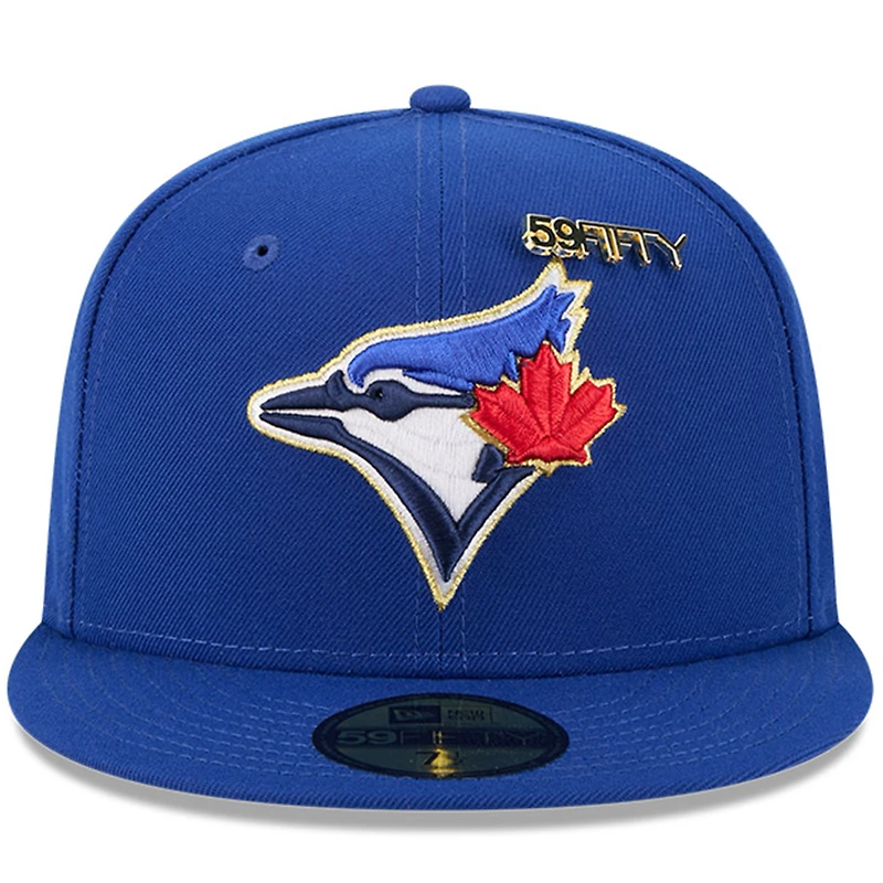 Casquette ajustée 59FIFTY Day 2025 des Blue Jays de Toronto New Era pour homme avec épingles
