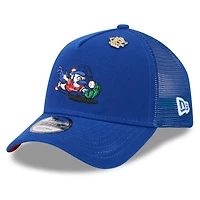 Casquette camionneur ajustable 9FORTY New Era Royal Toronto Blue Jays 2025 Big League Chew pour homme