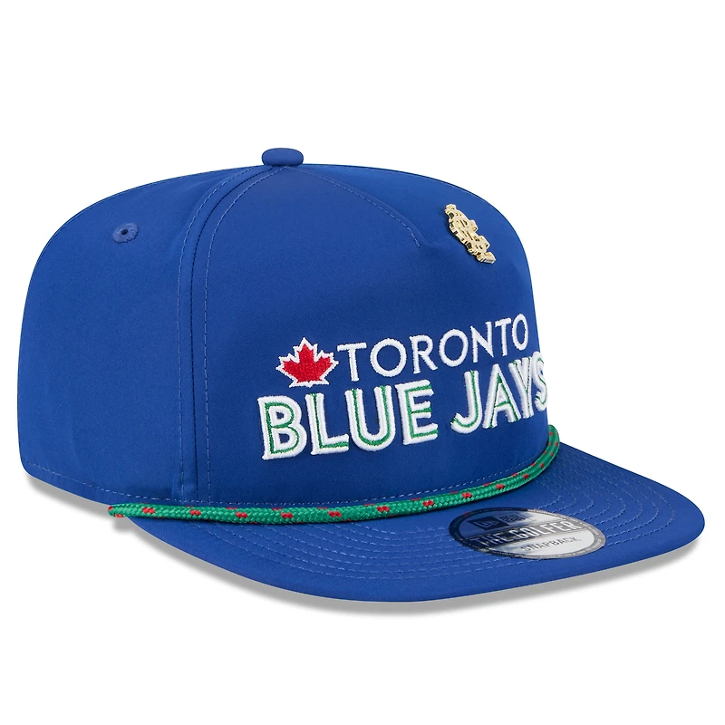 Casquette à visière rabattable New Era Royal Toronto Blue Jays 2025 Big League Chew Golfer pour homme