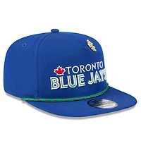 Casquette à visière rabattable New Era Royal Toronto Blue Jays 2025 Big League Chew Golfer pour homme