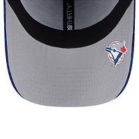 Casquette New Era Royal Toronto Blue Jays 2025 MLB Clubhouse 39THIRTY Flex pour homme