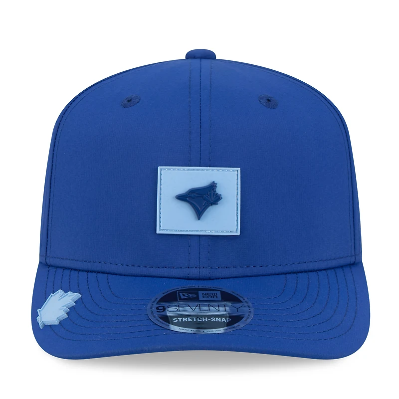 Casquette ajustable New Era Royal Toronto Blue Jays 2026 Clubhouse Alternate 9SEVENTY pour homme