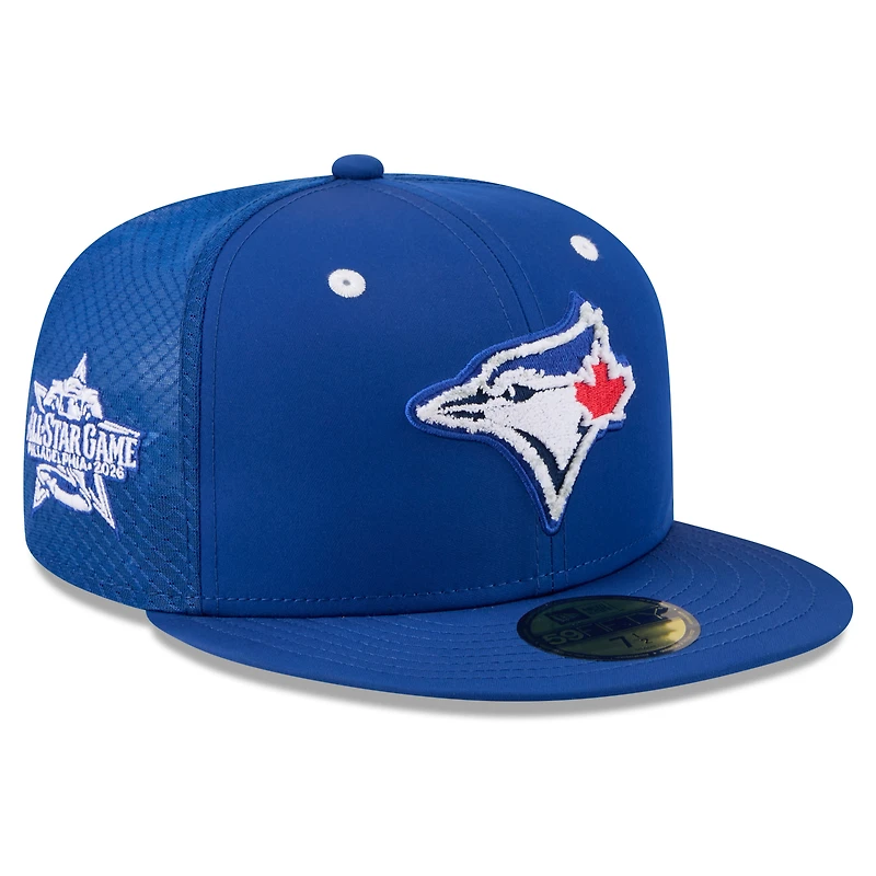 Men's New Era Royal Toronto Blue Jays 2026 MLB All-Star Game Workout 59FIFTY Fitted Hat
