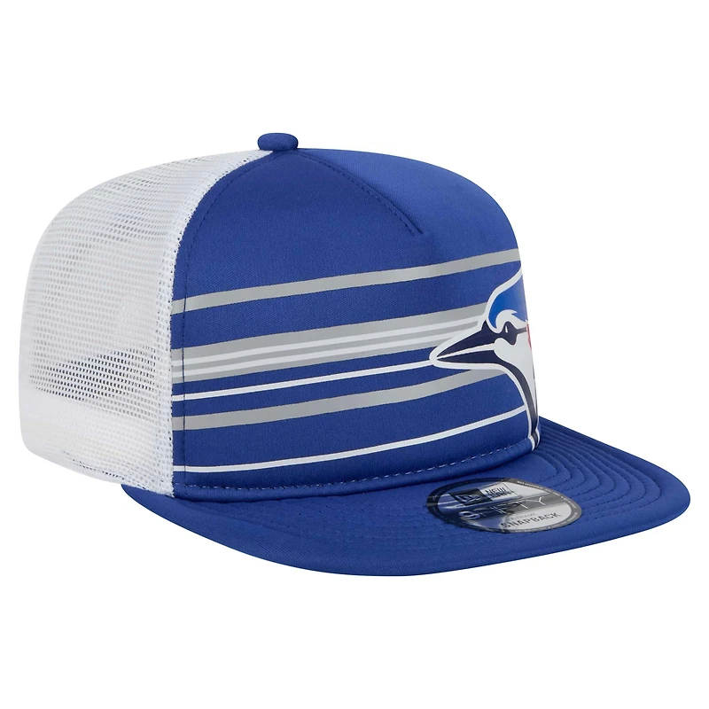 Casquette à visière ajustable A-Frame Trucker 9FIFTY Toronto Blue Jays de New Era pour homme