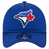 Casquette ajustable 9FORTY A-Frame Trucker des Blue Jays de Toronto de New Era pour homme