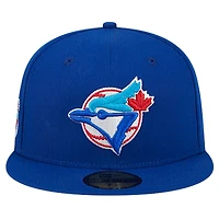 Casquette ajustée 59FIFTY New Era des Royal Toronto Blue Jays Big League Chew pour hommes