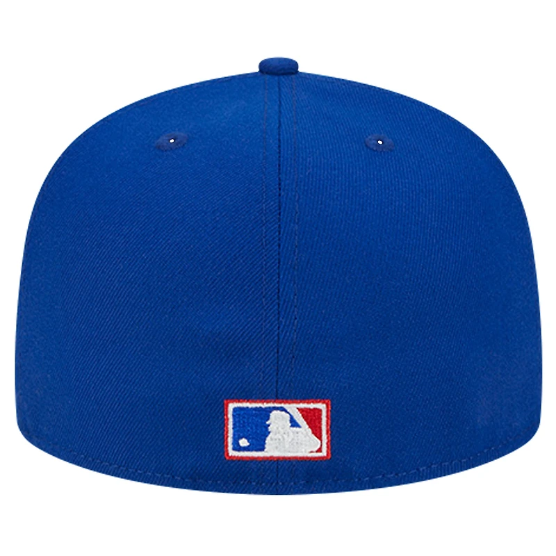 Casquette ajustée 59FIFTY New Era des Royal Toronto Blue Jays Big League Chew pour hommes