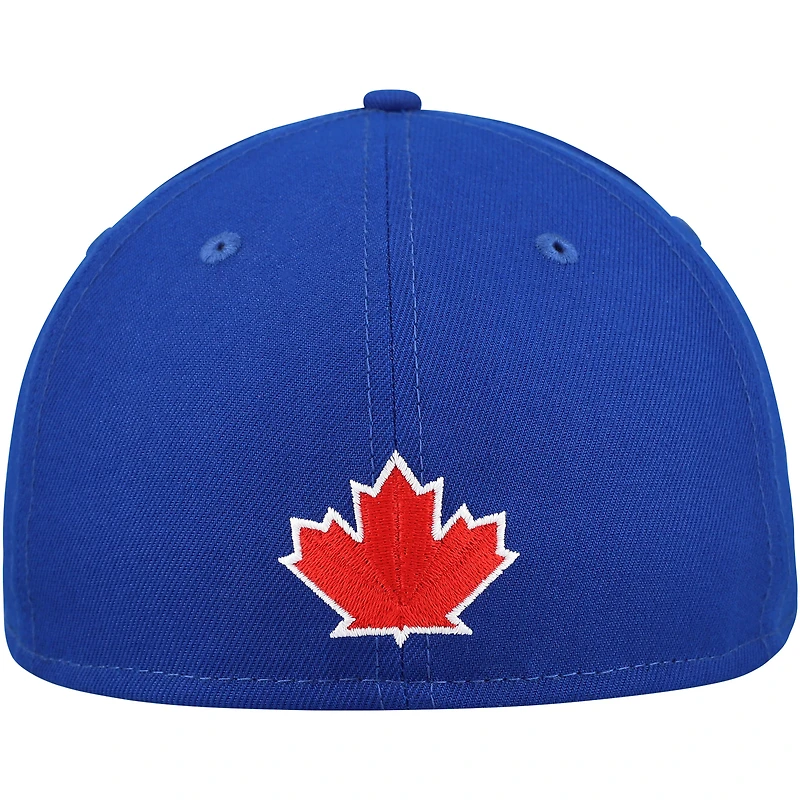 Men's New Era Royal Toronto Blue Jays Double Logo 59FIFTY Fitted Hat