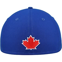 Men's New Era Royal Toronto Blue Jays Double Logo 59FIFTY Fitted Hat