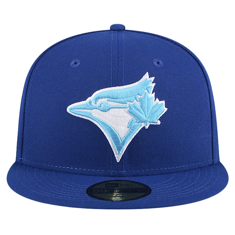 Men's New Era Royal Toronto Blue Jays Father's Day On Field 59FIFTY Fitted Hat