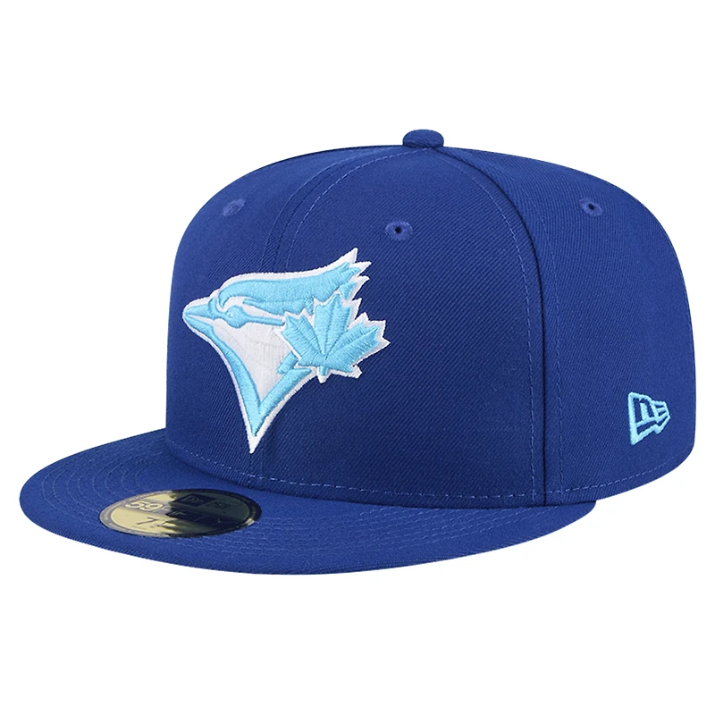 Men's New Era Royal Toronto Blue Jays Father's Day On Field 59FIFTY Fitted Hat