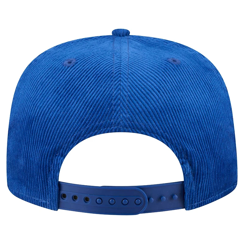 Casquette ajustable en velours côtelé pour golfeur des Blue Jays de Toronto de New Era pour homme