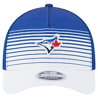 Casquette ajustable New Era Royal Toronto Blue Jays Gradient 9FORTY M-Crown pour homme