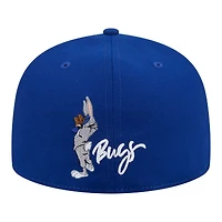 Men's New Era Royal Toronto Blue Jays Looney Tunes Bugs Bunny 59FIFTY Fitted Hat