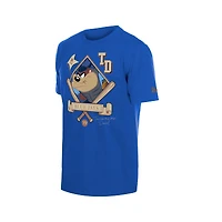 Men's New Era Royal Toronto Blue Jays Looney Tunes Tasmanian Devil T-Shirt