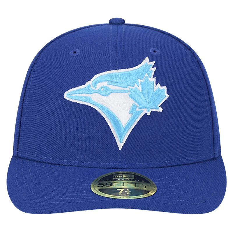 Men's New Era Royal Toronto Blue Jays Low Profile 59FIFTY Fitted Hat