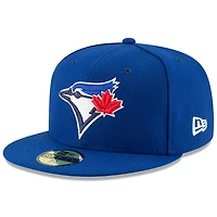 Casquette ajustée 59FIFTY du Temple de la renommée baseball national des Blue Jays Toronto New Era pour hommes