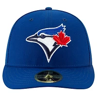 Casquette ajustée 59FIFTY à profil bas du Temple de la renommée baseball national des Blue Jays Toronto New Era pour hommes