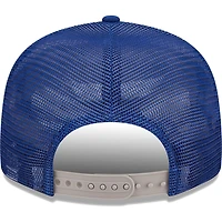 Casquette New Era Royal Toronto Blue Jays Patriot Trucker 9FIFTY Snapback pour homme