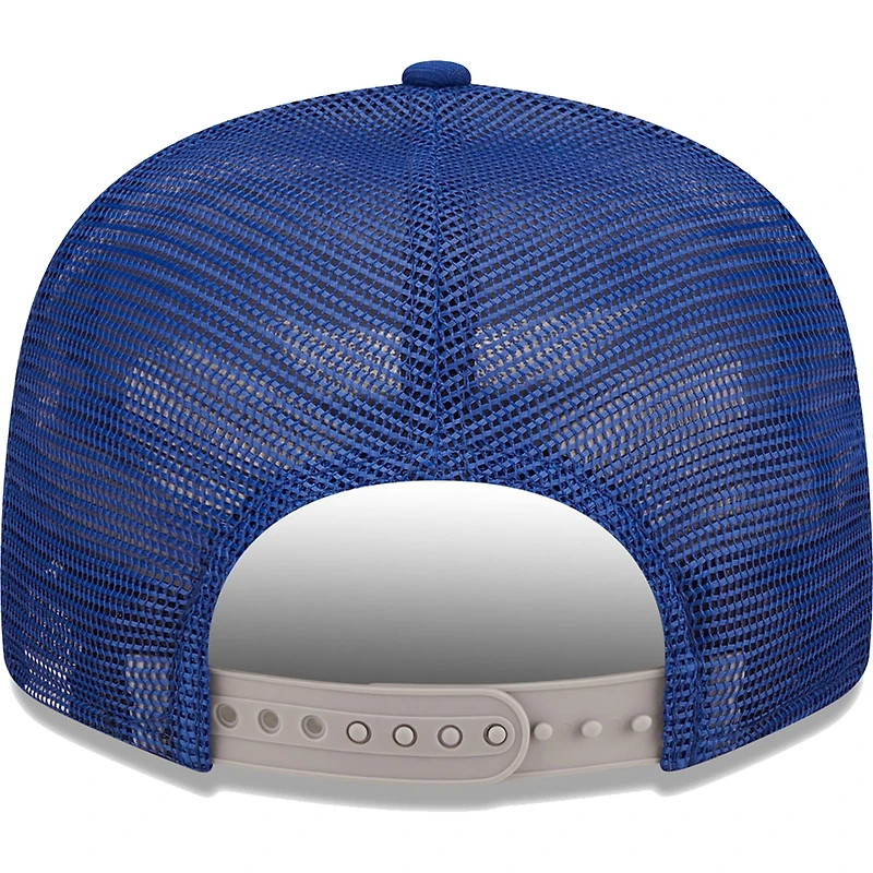 Men's New Era Royal Toronto Blue Jays Patriot Trucker 9FIFTY Snapback Hat