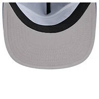 Casquette ajustable de golf rétro en satin New Era Royal Toronto Blue Jays pour homme