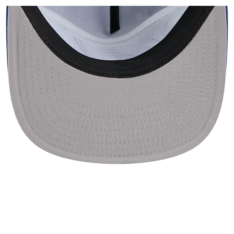 Casquette ajustable de golf rétro en satin New Era Royal Toronto Blue Jays pour homme