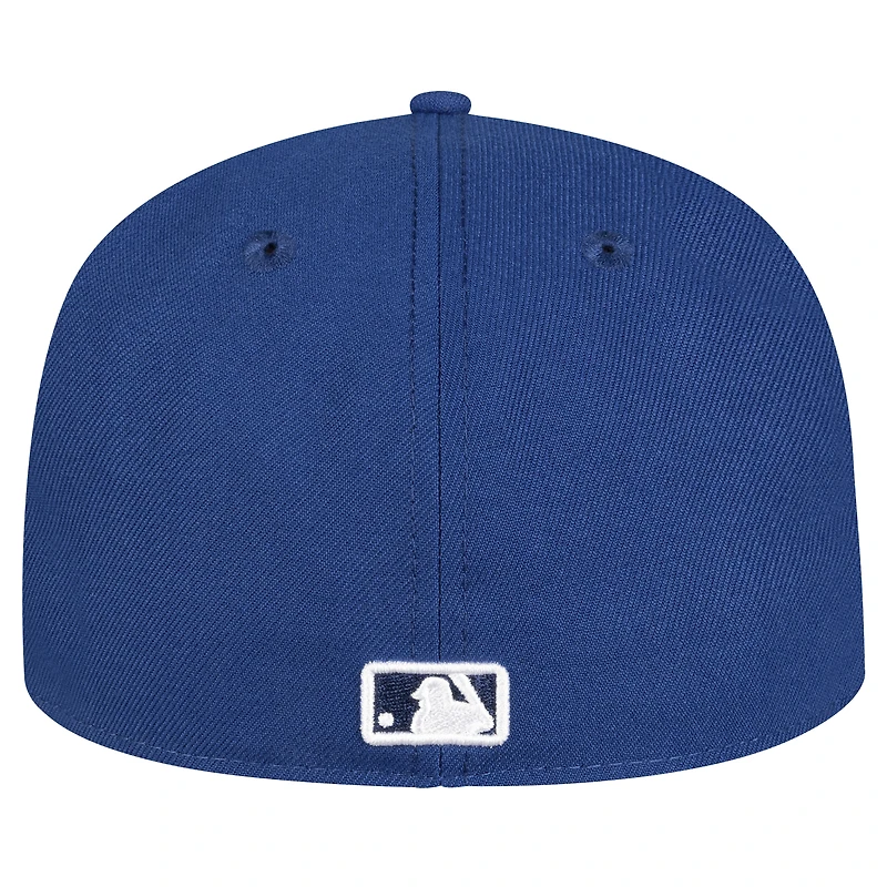 Casquette ajustée 59FIFTY Toronto Blue Jays de New Era Royal pour homme
