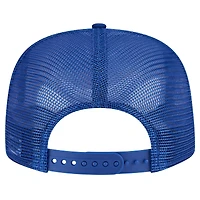 Men's New Era Royal Toronto Blue Jays Seeing Diamonds A-Frame Trucker 9FIFTY Snapback Hat