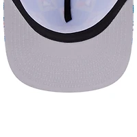 Men's New Era Royal Toronto Blue Jays Seeing Diamonds A-Frame Trucker 9FIFTY Snapback Hat