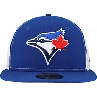 Casquette ajustée 59FIFTY Trucker de couleur équipe des Blue Jays Toronto New Era pour homme