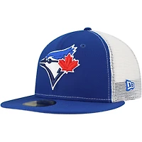 Casquette ajustée 59FIFTY Trucker de couleur équipe des Blue Jays Toronto New Era pour homme