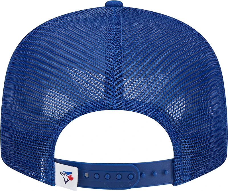Men's New Era Royal Toronto Blue Jays Team Color Trucker 9FIFTY Snapback Hat