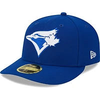 Casquette ajustée à profil bas 59FIFTY des Blue Jays de Toronto Royal New Era pour homme