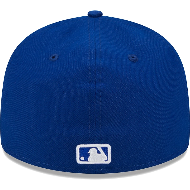 Casquette ajustée à profil bas 59FIFTY des Blue Jays de Toronto Royal New Era pour homme
