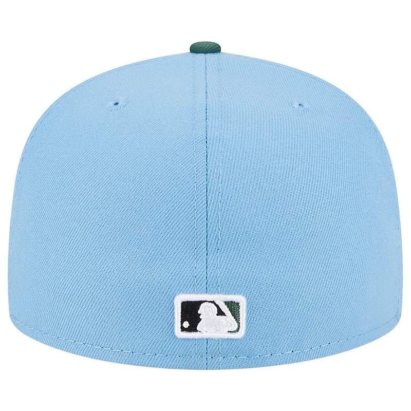 Men's New Era  Sky Blue/Cilantro Toronto Blue Jays 40th Season Anniversary 59FIFTY Fitted Hat