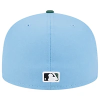 Men's New Era  Sky Blue/Cilantro Toronto Blue Jays 40th Season Anniversary 59FIFTY Fitted Hat