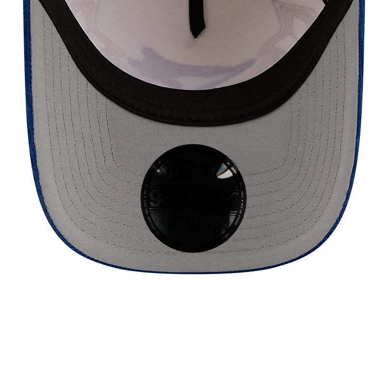 Men's New Era Stone Toronto Blue Jays Western Stitch 9FORTY A-Frame Adjustable Hat