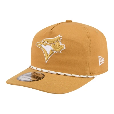 Men's New Era Tan Toronto Blue Jays Color Pack 19TWENTY Adjustable Rope Hat