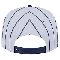 Casquette ajustable New Era 9SEVENTY originale Big League 2024 des Blue Jays de Toronto, blanche/bleue