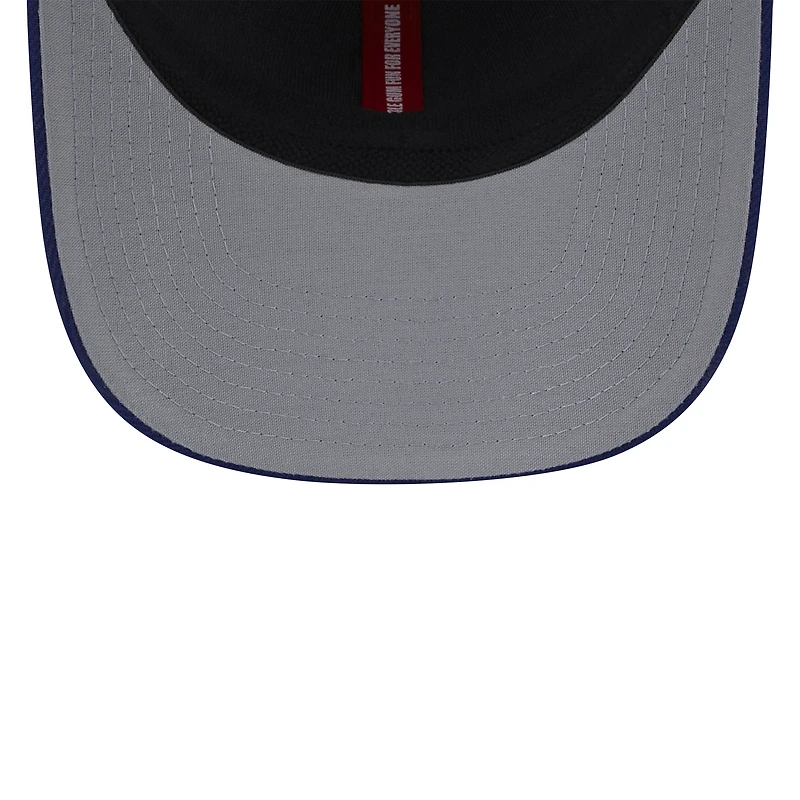 Casquette ajustable New Era 9SEVENTY originale Big League 2024 des Blue Jays de Toronto, blanche/bleue
