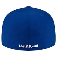 Men's New Era White/Royal Toronto Blue Jays x Lost and Found 59FIFTY Fitted Hat