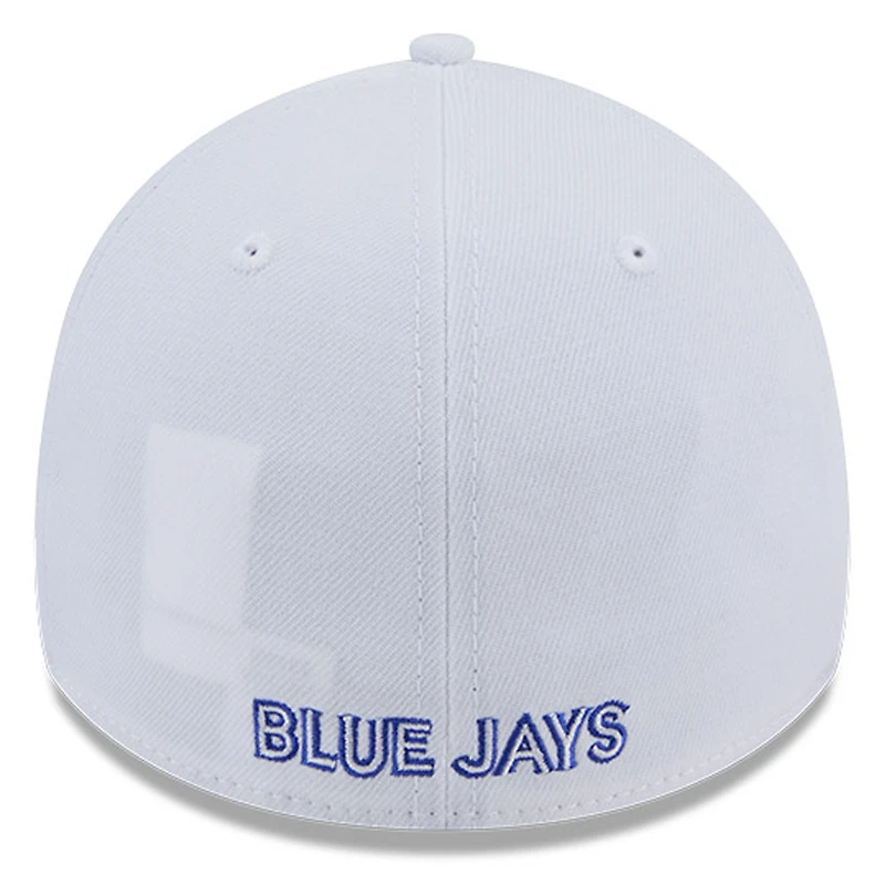 Men's New Era White Toronto Blue Jays 39THIRTY Flex Hat