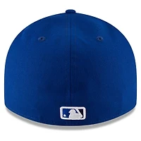 Men's New Era White Toronto Blue Jays 50th Season On-Field Low Profile 59FIFTY Fitted Hat