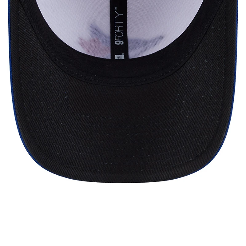 Casquette ajustable New Era Toronto Blue Jays Player Replica 9FORTY pour homme