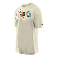 Men's New Era  White Toronto Blue Jays Randsom Note Oversized T-Shirt