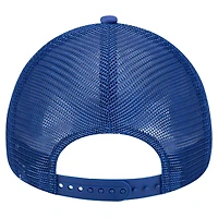 Men's New Era White Toronto Blue Jays Retro Wordmark 9FORTY A-Frame Trucker Adjustable Hat