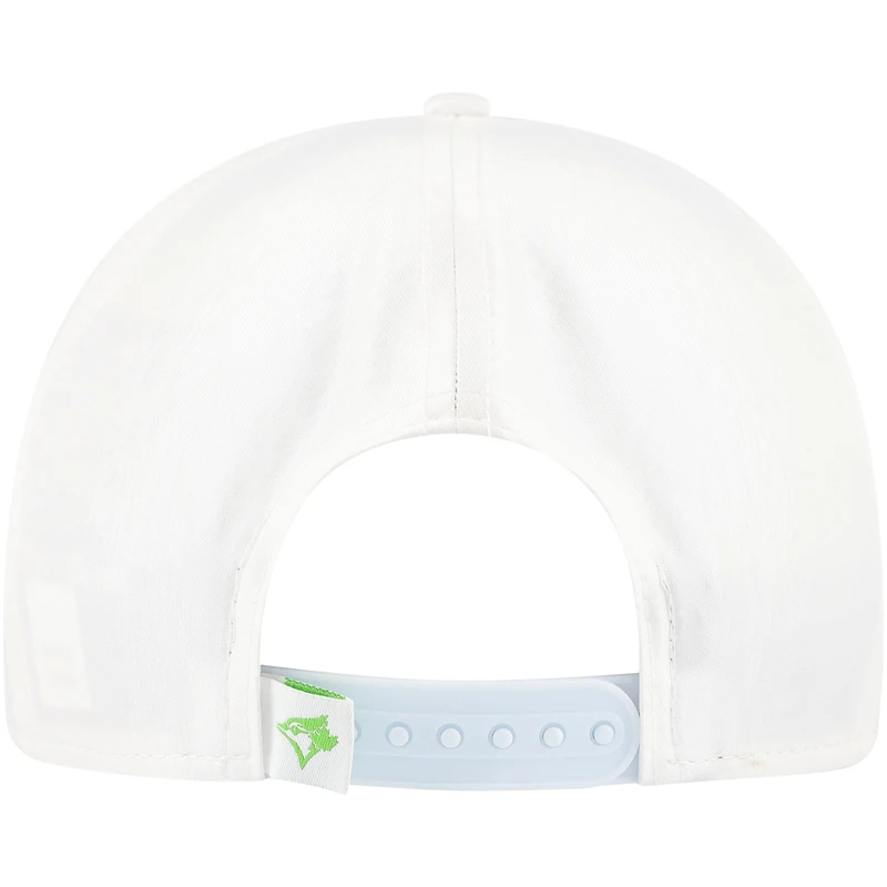 Casquette Snapback Spring Spectrum Golfer des Blue Jays de Toronto New Era pour hommes, blanche