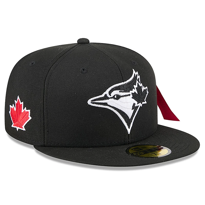 Men's New Era x Alpha Industries  Black Toronto Blue Jays 59FIFTY Fitted Hat