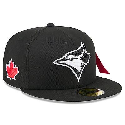 Men's New Era x Alpha Industries  Black Toronto Blue Jays 59FIFTY Fitted Hat