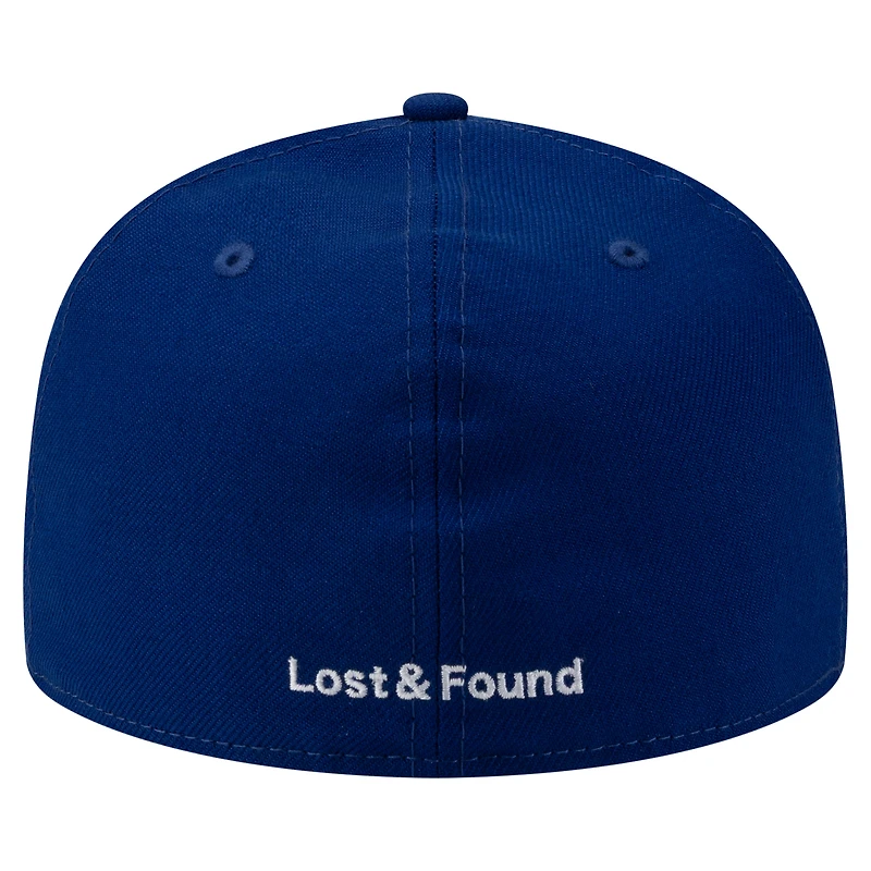 Men's New Era x Lost & Found Royal Toronto Blue Jays Cooperstown Collection 59FIFTY Wool Fitted Hat
